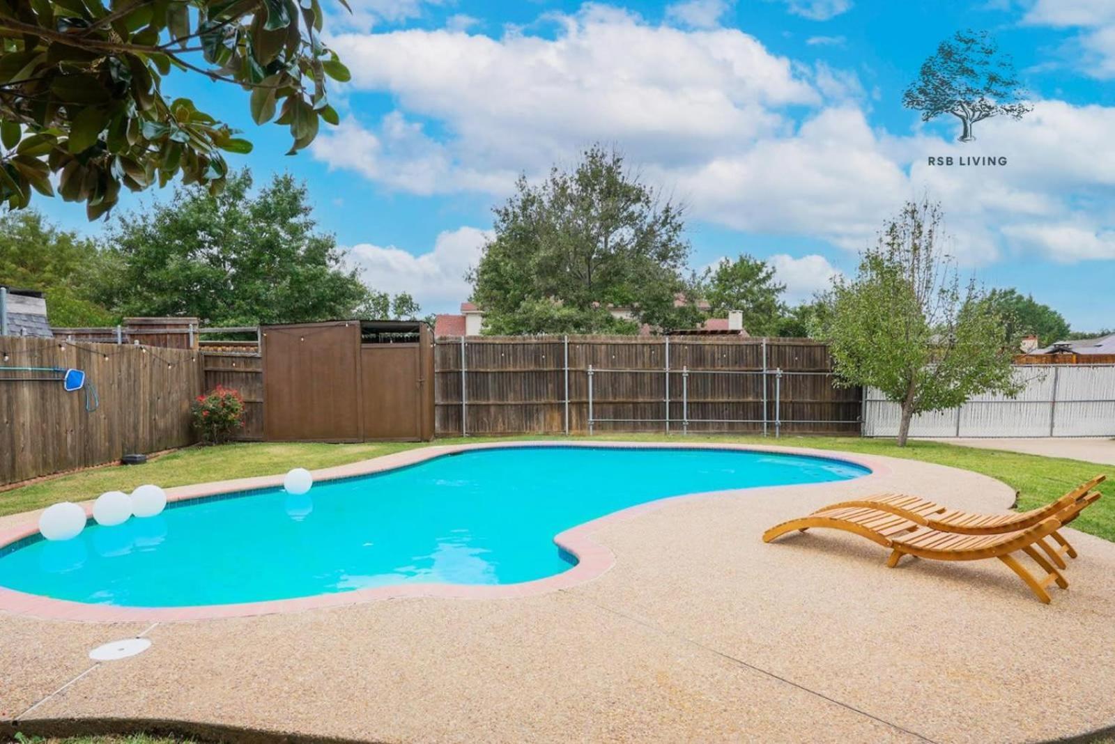 6Br 3,5Ba Home Pool, Hot Tub, Game Room -16 Guests Sachse Exterior foto