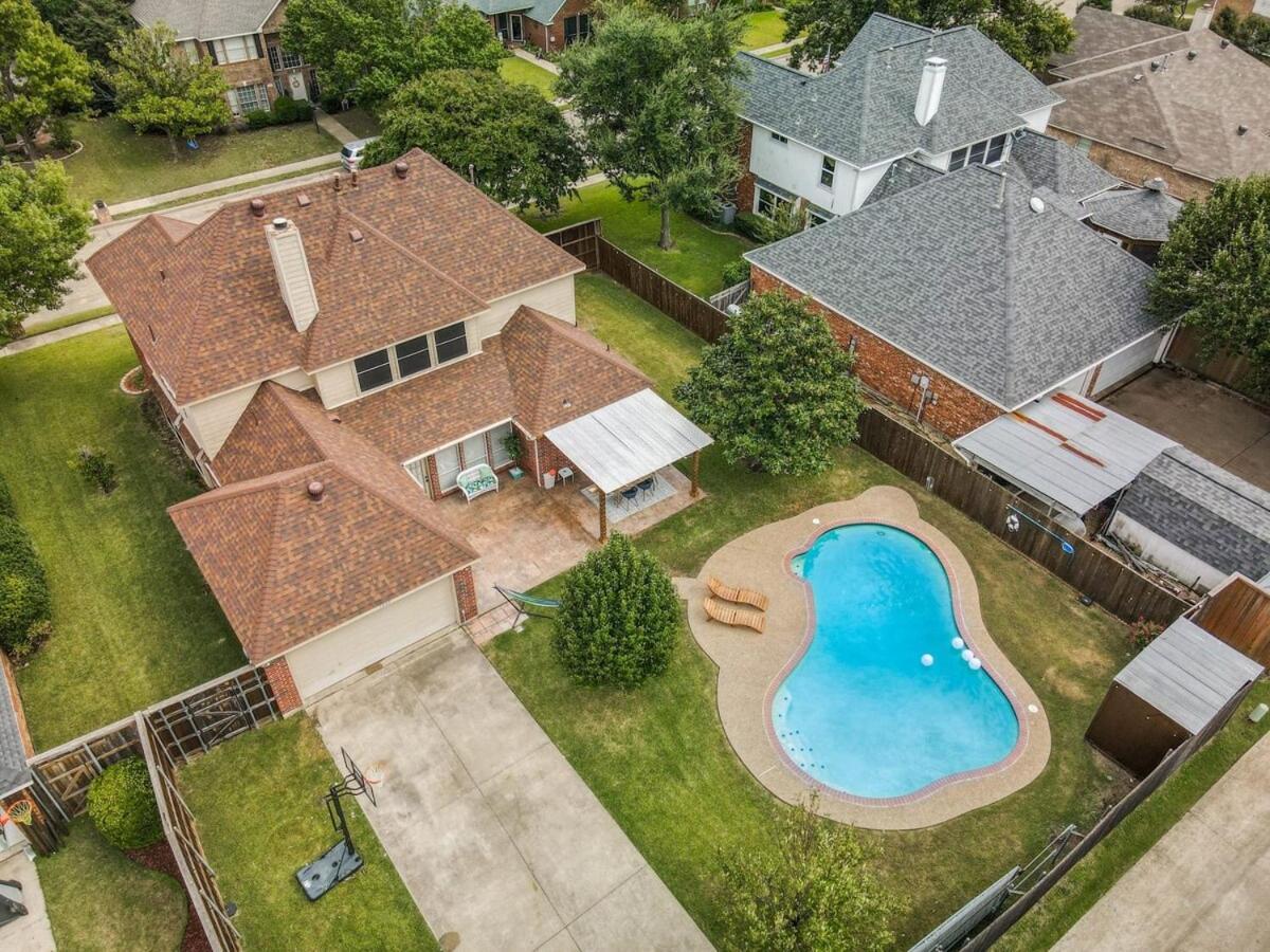 6Br 3,5Ba Home Pool, Hot Tub, Game Room -16 Guests Sachse Exterior foto
